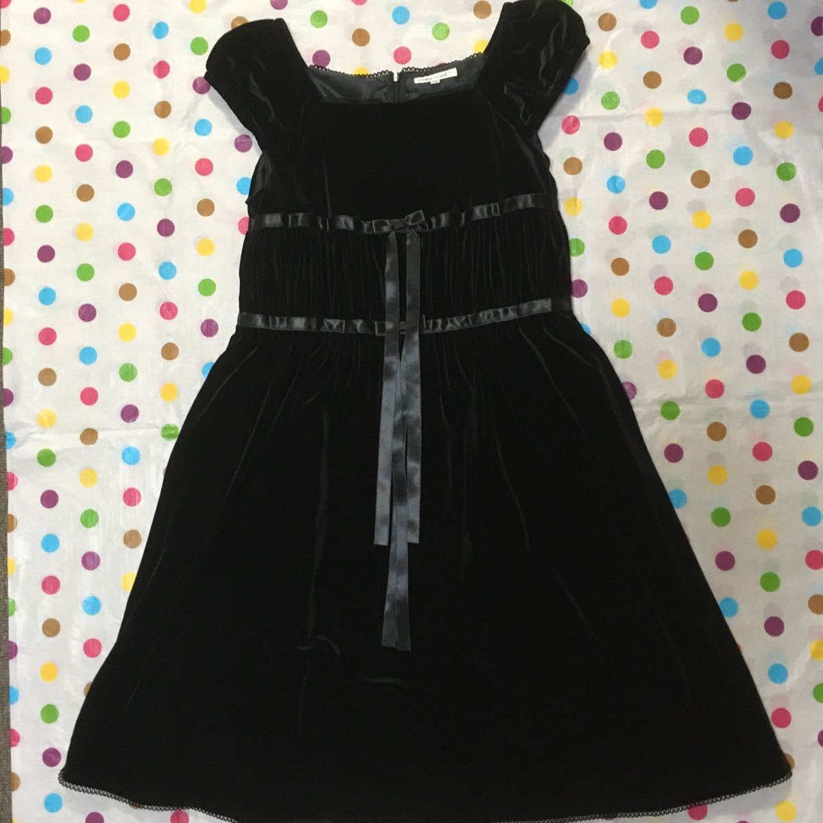 Paypayフリマ Bebe べべ ベロア フォーマル ワンピース 160 Paypayフリマ Bebe べべ ベロア フォーマル ワンピース 160