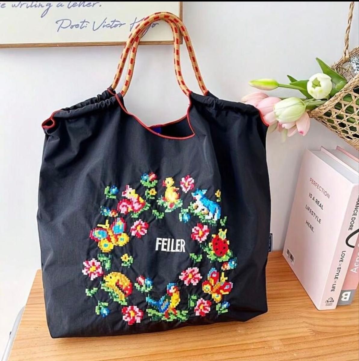 ボールアンドチェーン エコバッグ M フェイラー FEILER 2点お得 ボールアンドチェーン エコバッグ M フェイラー FEILER 2点お得