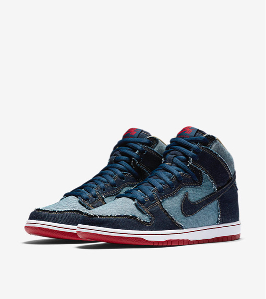 NIKE DUNK SB HIGH TRD QS REESE FORBES DENIM US9 ナイキ ダンク ハイ