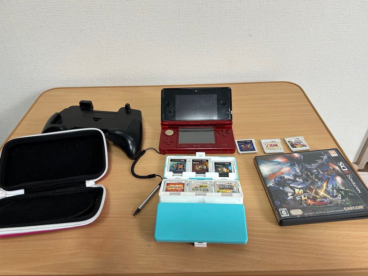 3DS本体 & ソフト セット ニンテンドー3DS&ソフト9本+周辺機器セット 任天堂 Nintendo