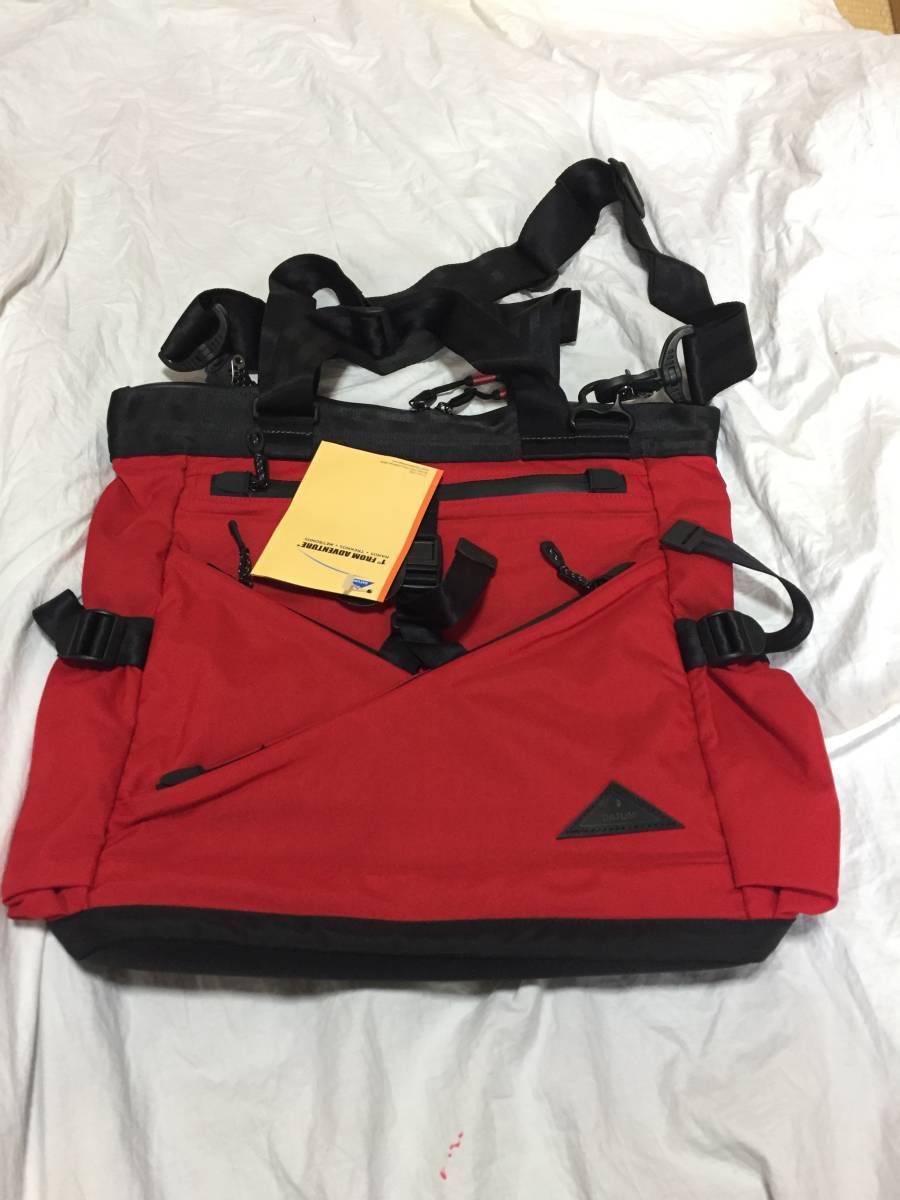 [ free shipping! first come, first served!TUMI also minus . not high quality! new goods unused DATUM company shoulder Boston!] translation have 11998 jpy prompt decision exhibition!CORDURA company army cloth use 