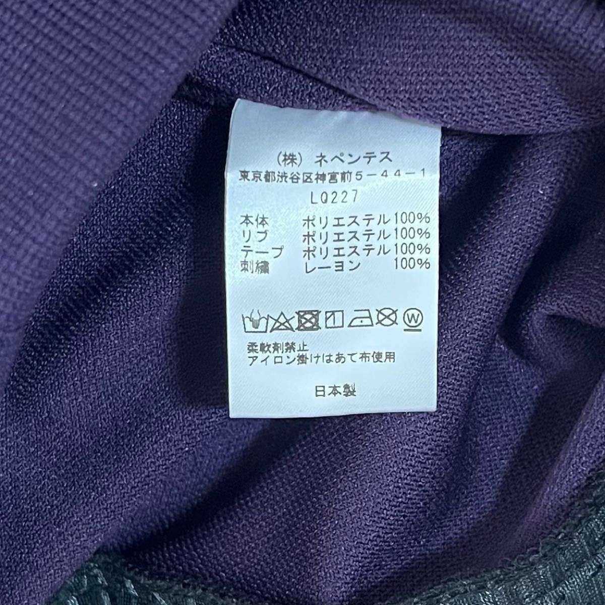 needles 22aw トラックジャケット パープル 永野芽郁着用 L needles 22aw トラックジャケット パープル 永野芽郁着用 L
