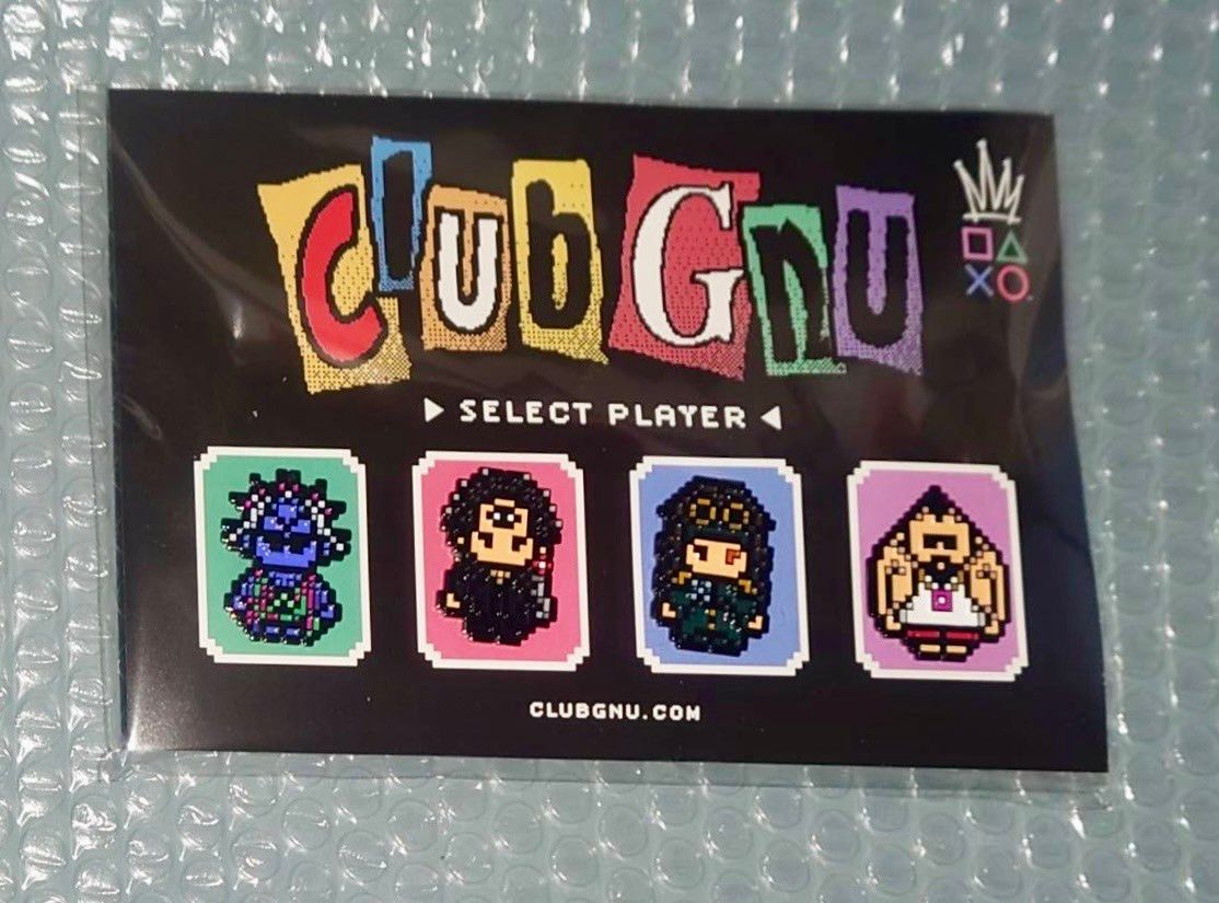 King Gnu ファンクラブ「CLUB GNU」限定「ドットヌー King Gnu ファンクラブ「CLUB GNU」限定「ドットヌー