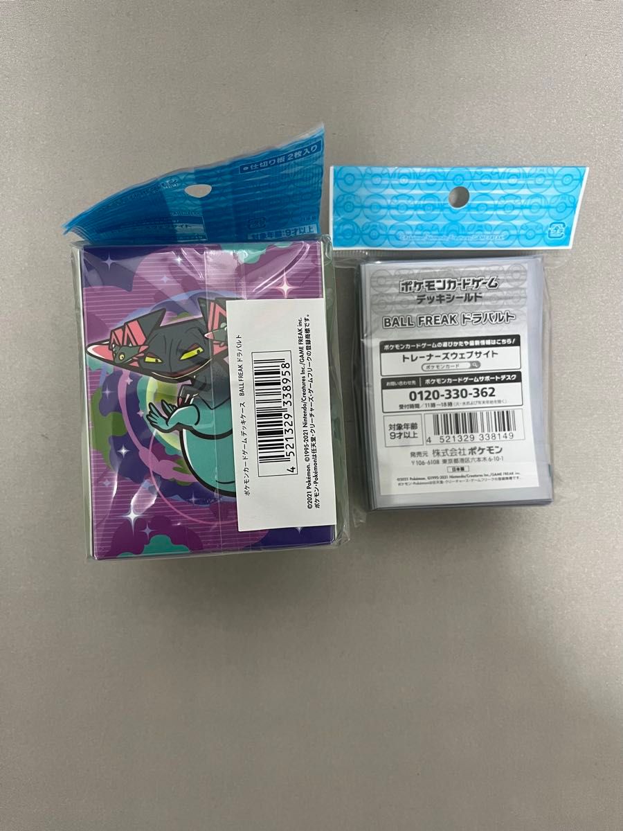 未開封品 ドラパルト デッキシールド デッキケース セット 未開封品 ドラパルト デッキシールド デッキケース セット
