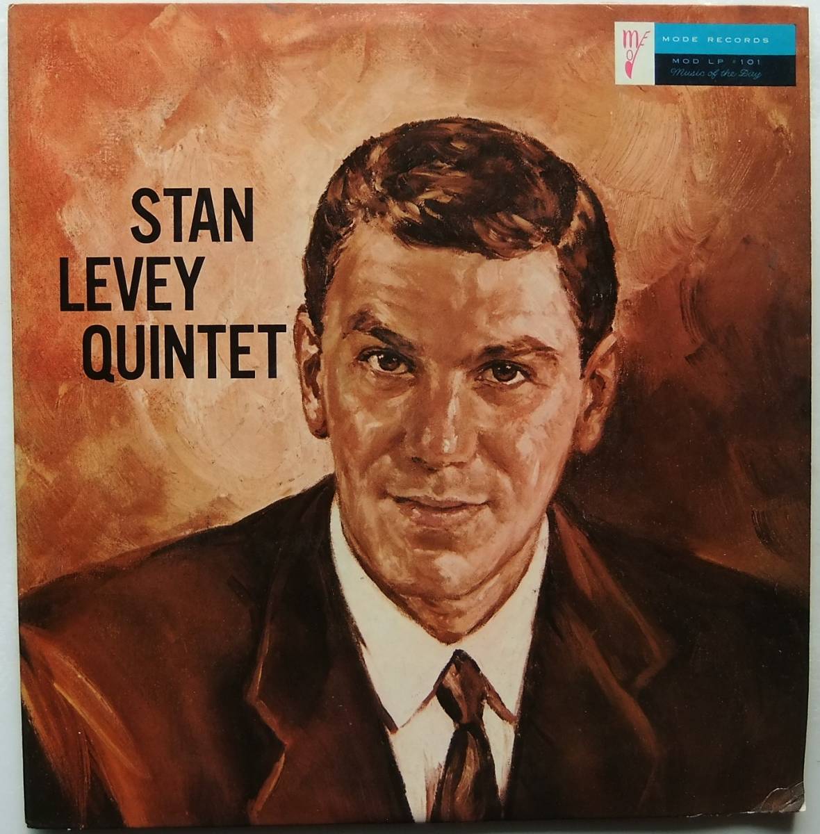 ◆ STAN LEVEY Quintet ◆ Mode LP # 101 (gray:dg) ◆ V_画像1