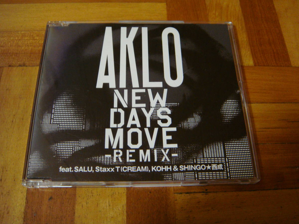 廃盤 AKLO NEW DAYS MOVE-REMIX- feat. SALU Staxx T KOHH&SHINGO 西成 BACH