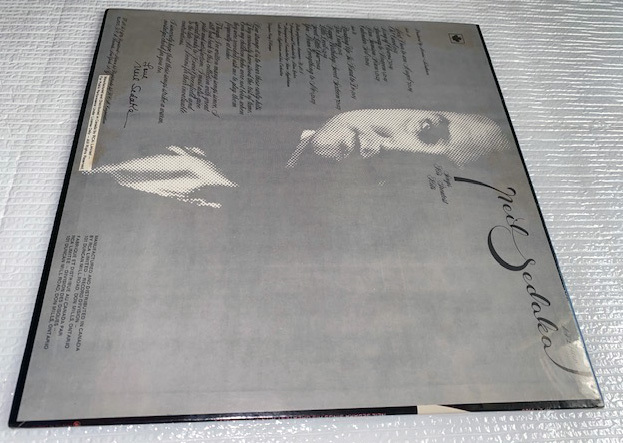 ★未開封! ニール・セダカ「Neil Sedaka Sings His Greatest Hits」カナダ盤LP(1975年)★_画像4