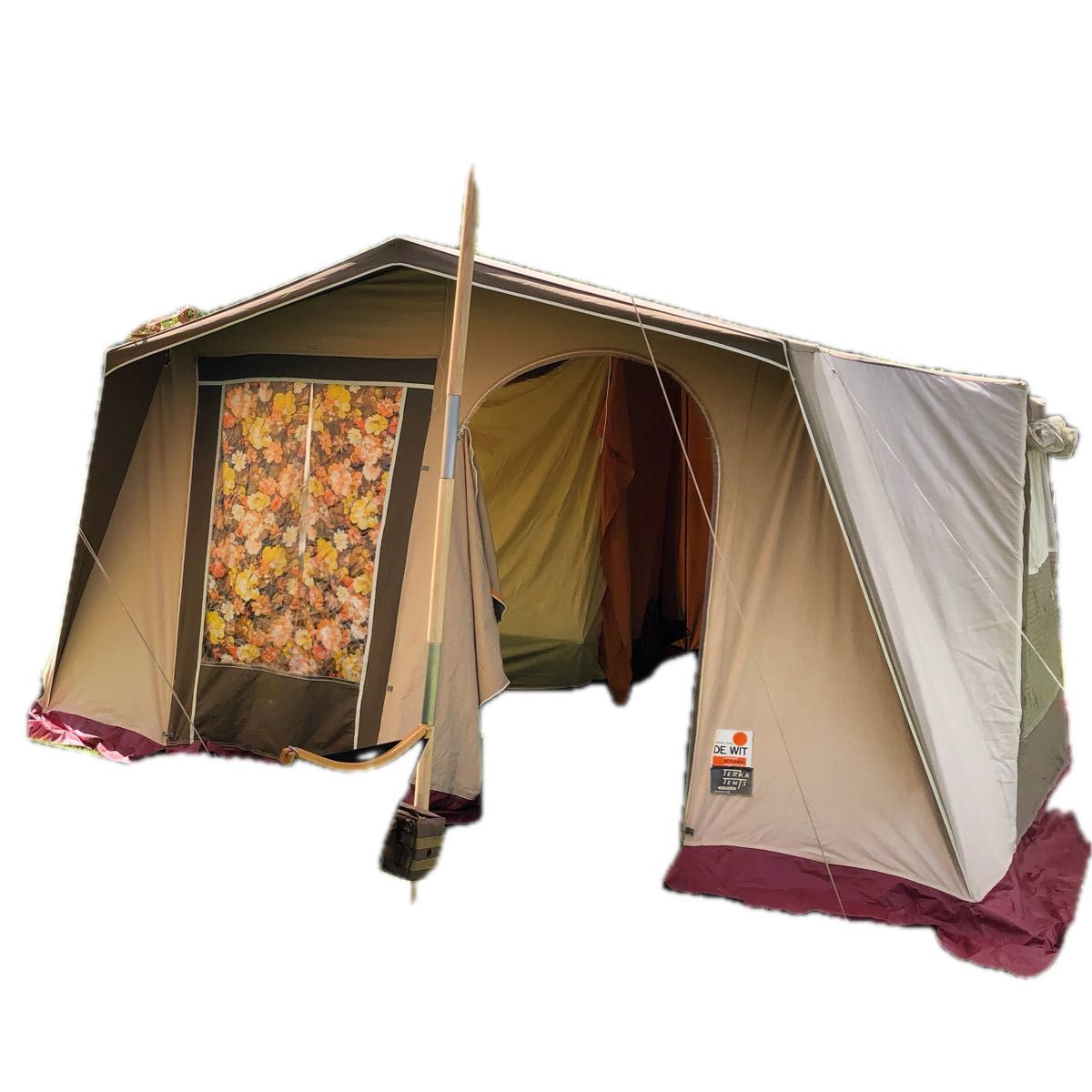 ビンテージテント オランダ幕 DEWIT/TERKA tent 鉄骨テント ビンテージテント オランダ幕 DEWIT/TERKA tent 鉄骨テント