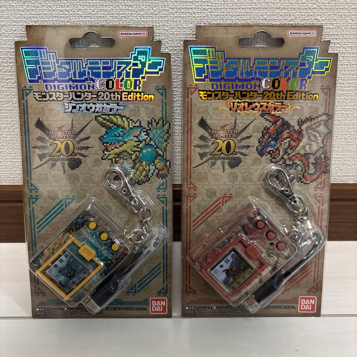 デジタルモンスターCOLOR モンスターハンター 20th Edition 2種 デジタルモンスターCOLOR モンスターハンター 20th Edition 2種