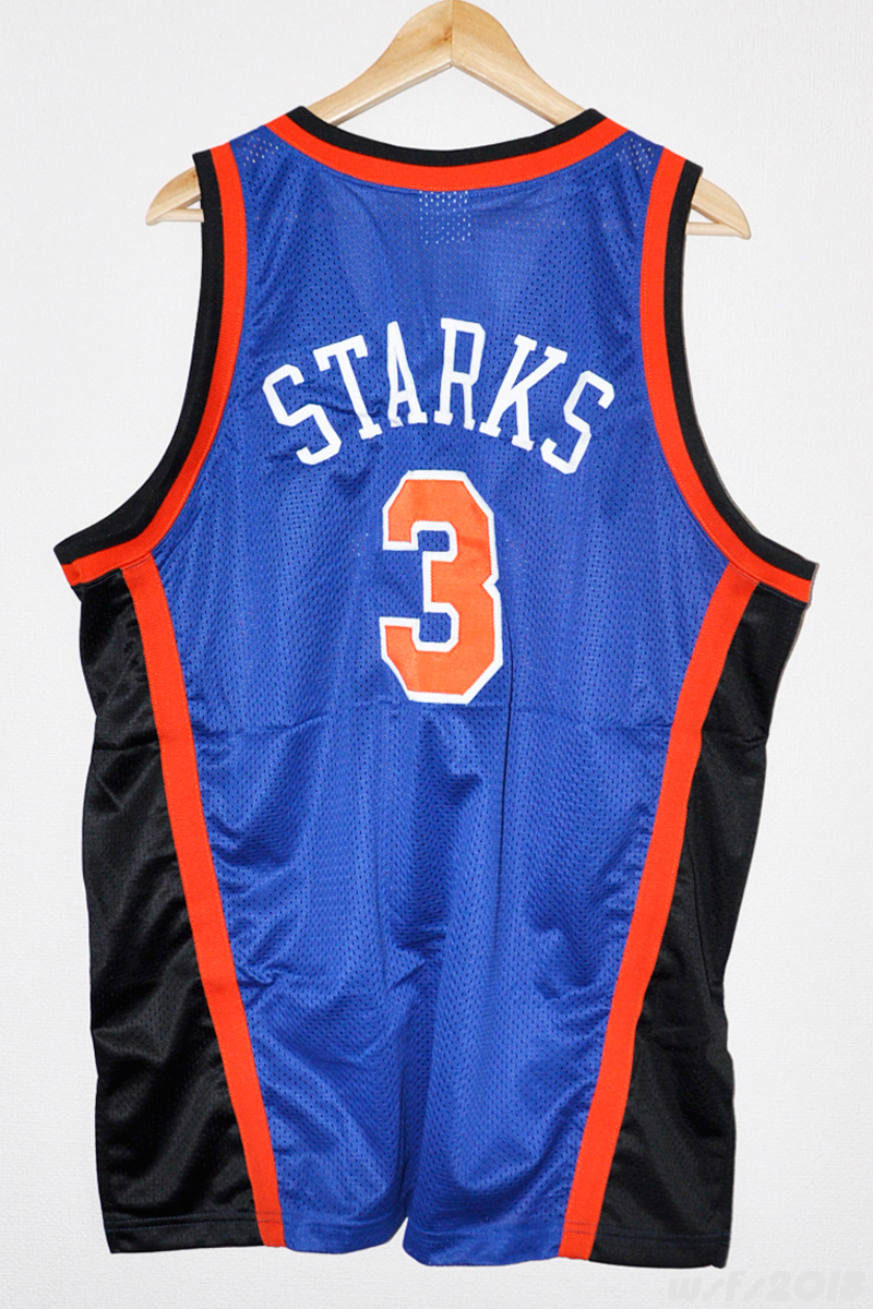 【NBA/新品】ニューヨークニックスオーセンティックジャージ（#9ジョンスタークス）【Starter/スターター】_画像2