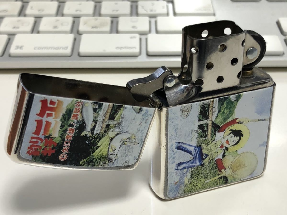 メンズ ZIPPO コラボ/Zippo/ライター/釣りキチ三平/限定/ミレニアム