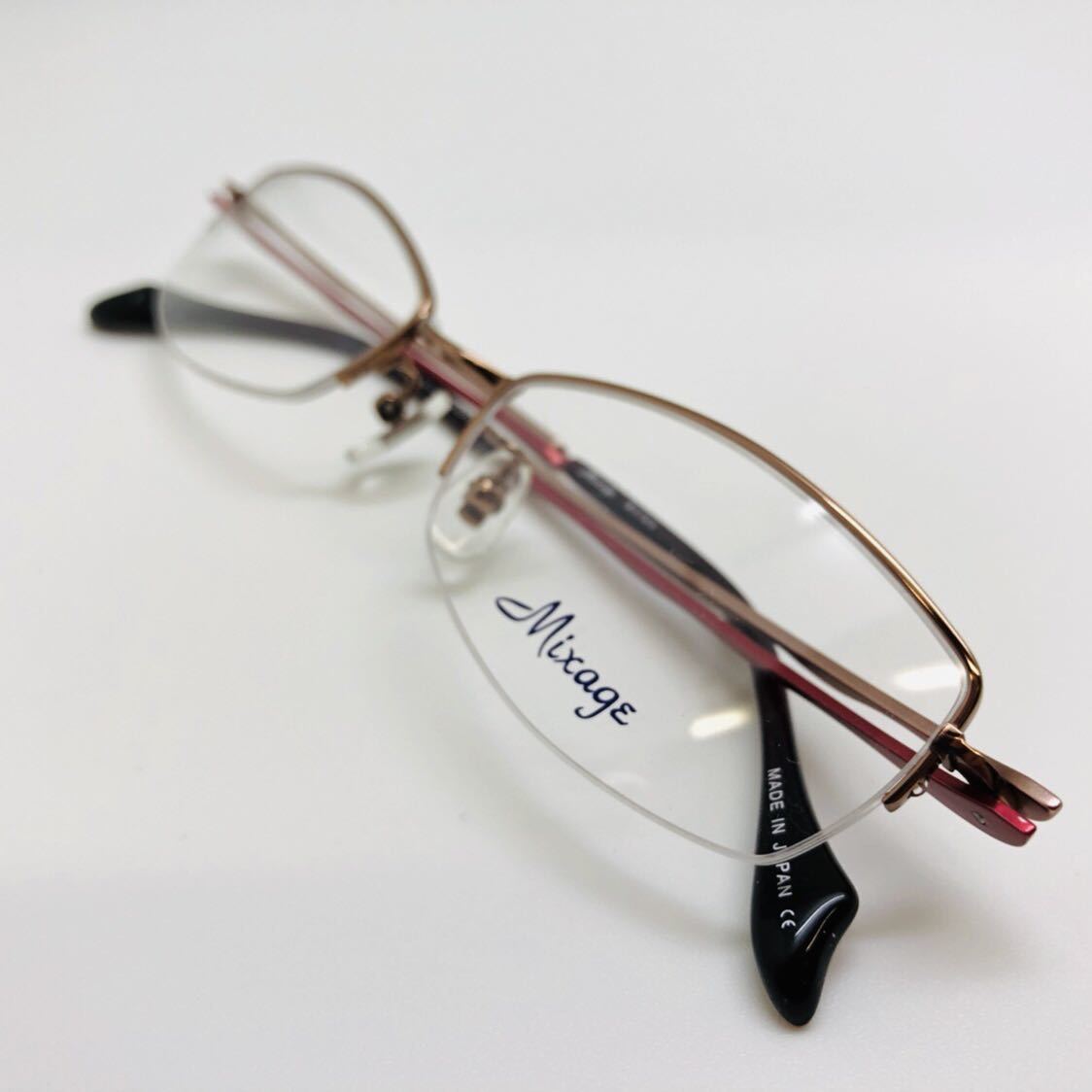 45％割引最前線の 新品 Mixage ミキサージュ 日本製 眼鏡 メガネ 綺麗 上品 オシャ かわいい チタン Titanium 金属フレーム めがね、コンタクト  ビューティー、ヘルスケア-SHOW8TSUCHIYA.COM
