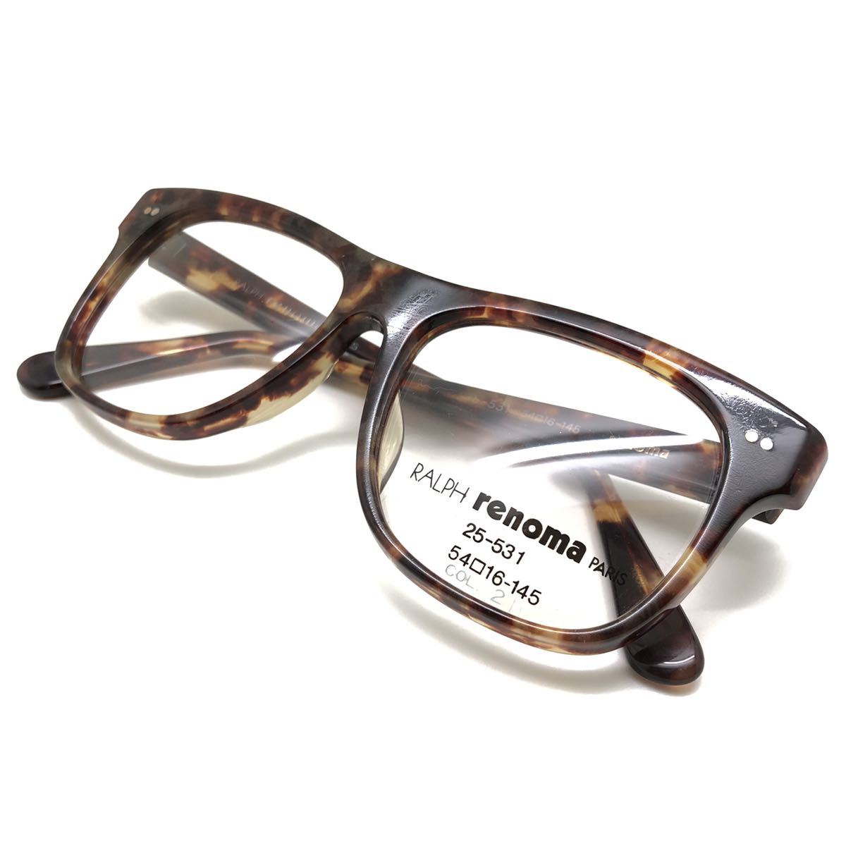 新品　renoma レノマ　ブランド　眼鏡　メガネ　オシャレ　高級感　上品　綺麗_画像1