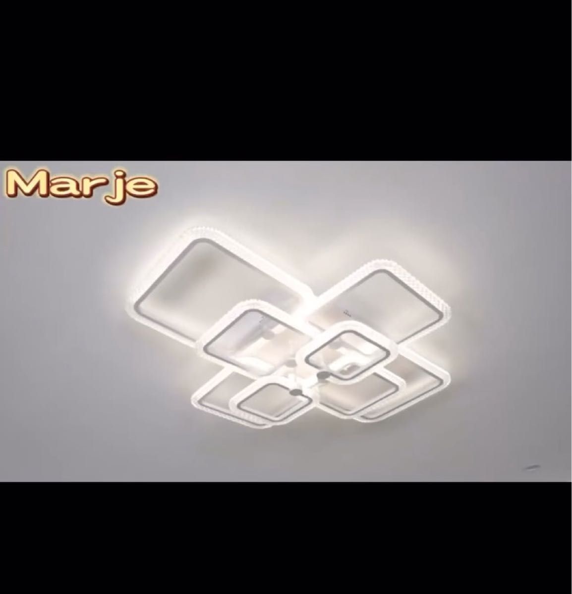 LED シーリングライト 6~20畳 APP遠隔制御/リモコン インテリアライト 雰囲気 間接照明 (80*60cm、ホワイト枠)