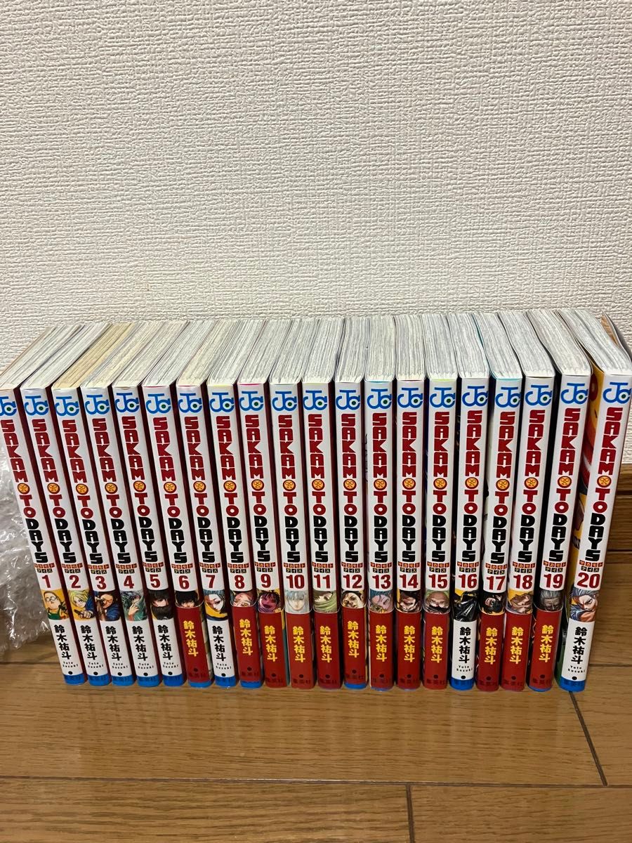 美品・帯付き】SAKAMOTO DAYS サカモトデイズ 全20巻セット 美品・帯付き】SAKAMOTO DAYS サカモトデイズ 全20巻セット