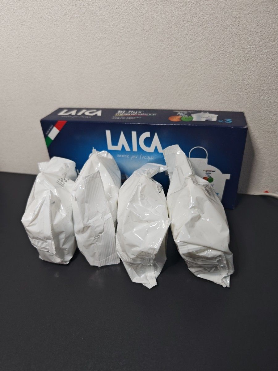 【未使用カートリッジ4個セット】LAICA バイフラックス 浄水器カートリッジ 未使用カートリッジ4個セット】LAICA バイフラックス 浄水器