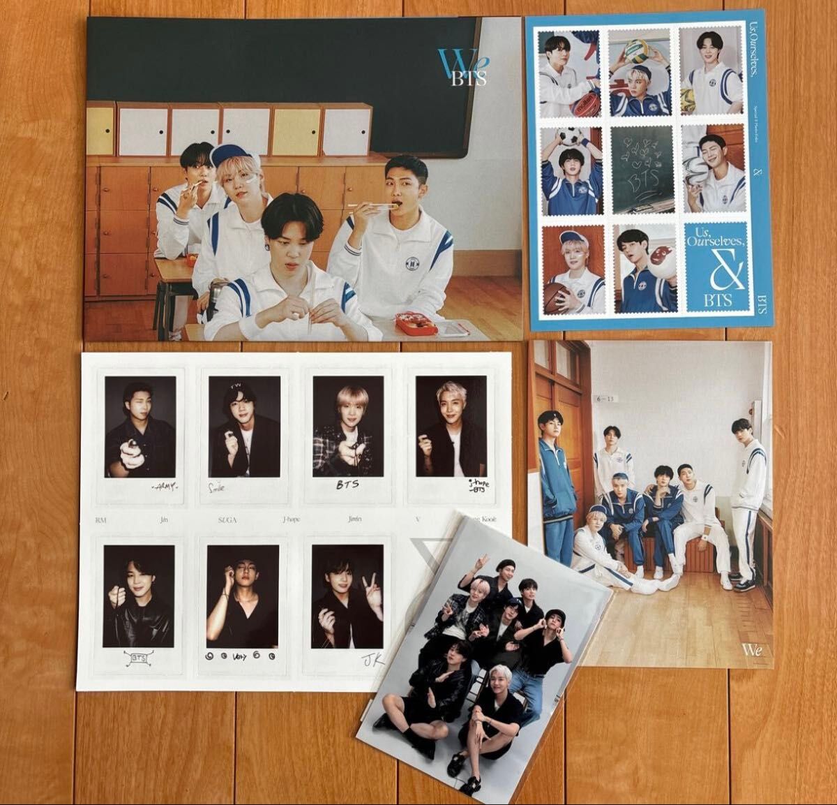 BTS 8 Photo-Folio Us, Ourseles カレンダー トレカ BTS 8 Photo-Folio Us, Ourseles カレンダー トレカ