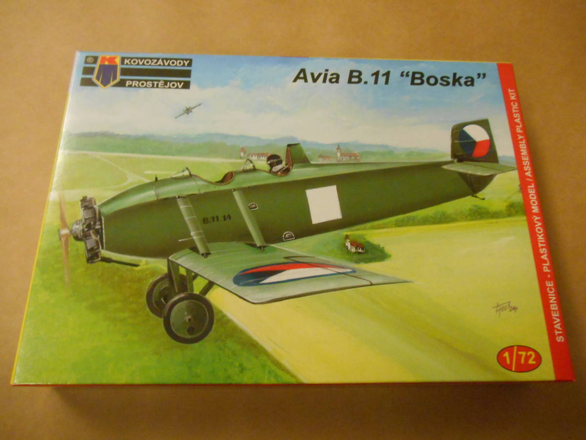 〔全国一律送料290円込〕1/72 KPモデル チェコスロバキア アビア B-11"Boska" _画像1