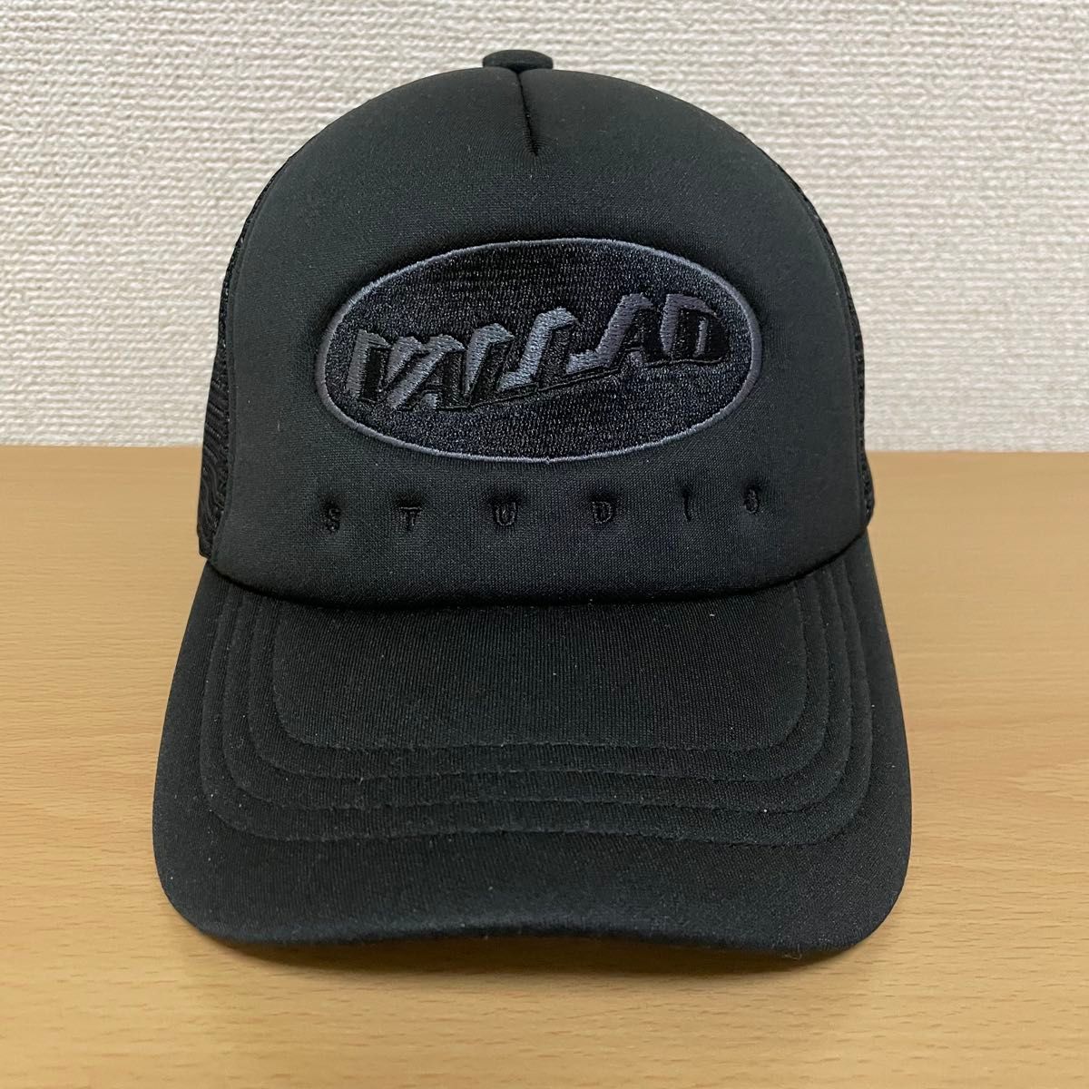新品 未使用 VALLAD STUDIO LOGO BLK メッシュ キャップ 黒 新品 未使用 VALLAD STUDIO LOGO BLK メッシュ キャップ 黒