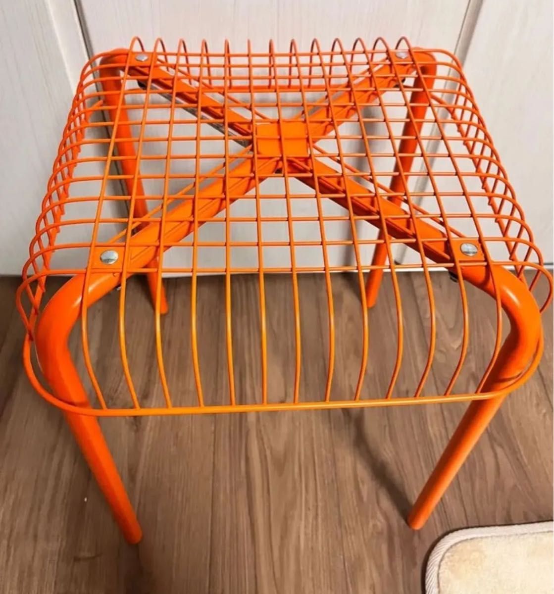 ◯IKEA VASTERON スツール ヴァステローン オレンジ 廃盤 希少品 ◯IKEA VASTERON スツール ヴァステローン オレンジ 廃盤 希少品