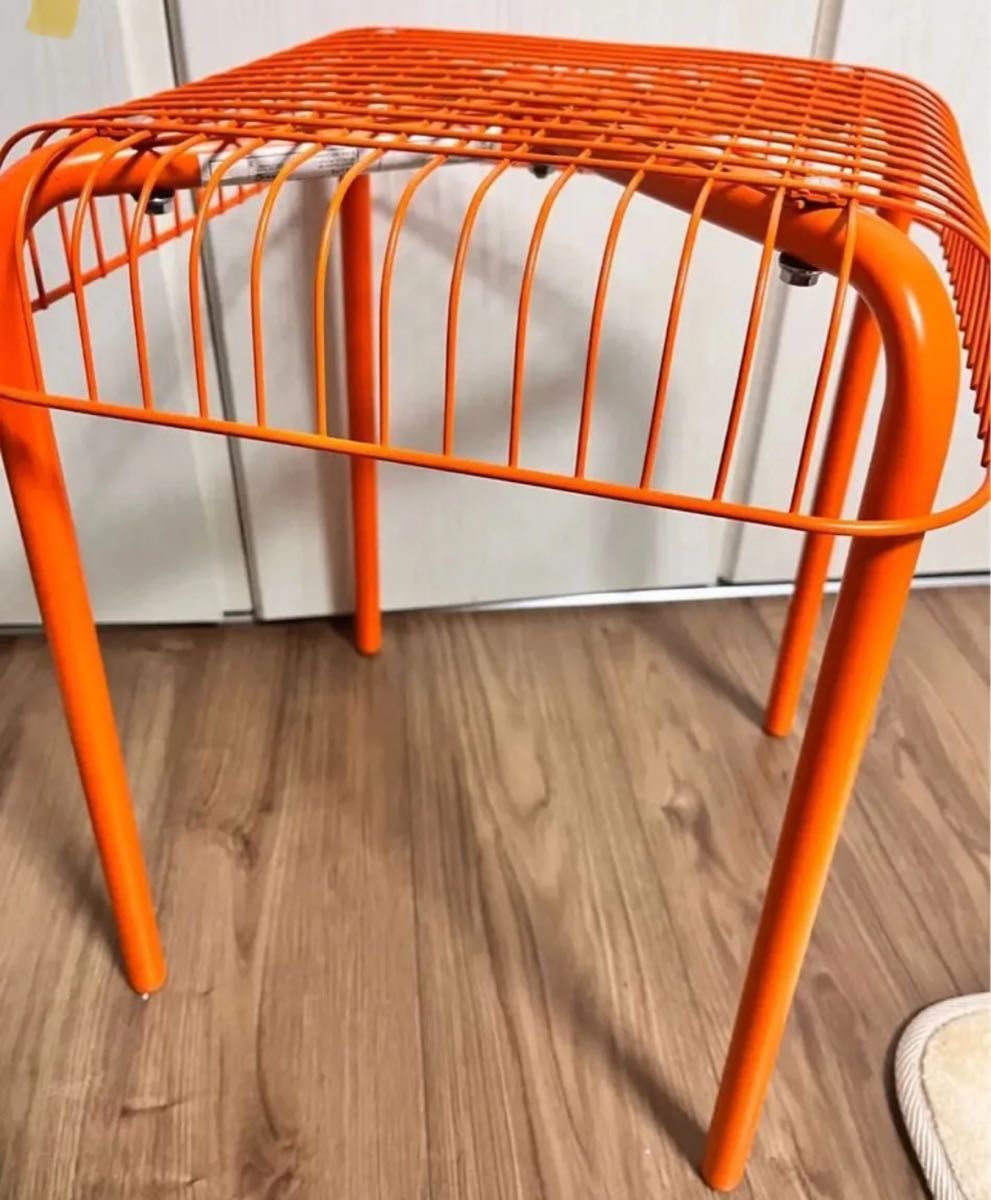 ◯IKEA VASTERON スツール ヴァステローン オレンジ 廃盤 希少品 ◯IKEA VASTERON スツール ヴァステローン オレンジ 廃盤 希少品