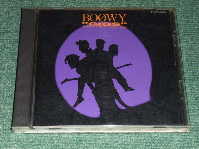 ★即決★CD【BOOWY/GIGS~JUST A HERO TOUR 1986】氷室京介,布袋寅泰■_画像1