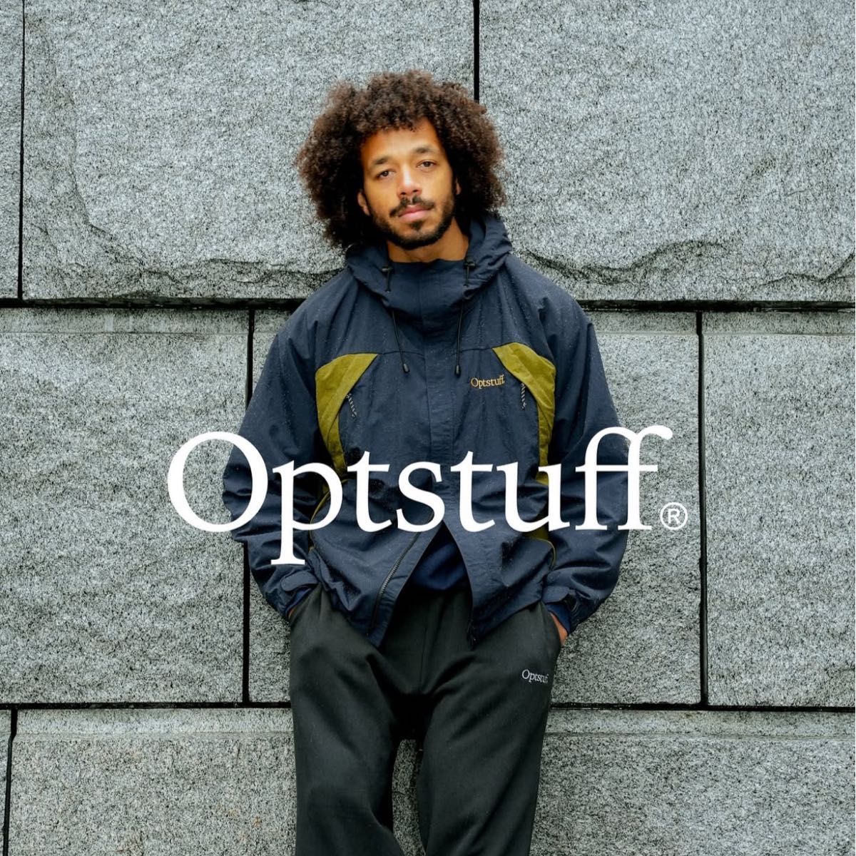 Optstuff SHELL PARKA ネイビー×カーキ L|Yahoo!フリマ(旧 Optstuff SHELL PARKA ネイビー×カーキ L|Yahoo!フリマ(旧
