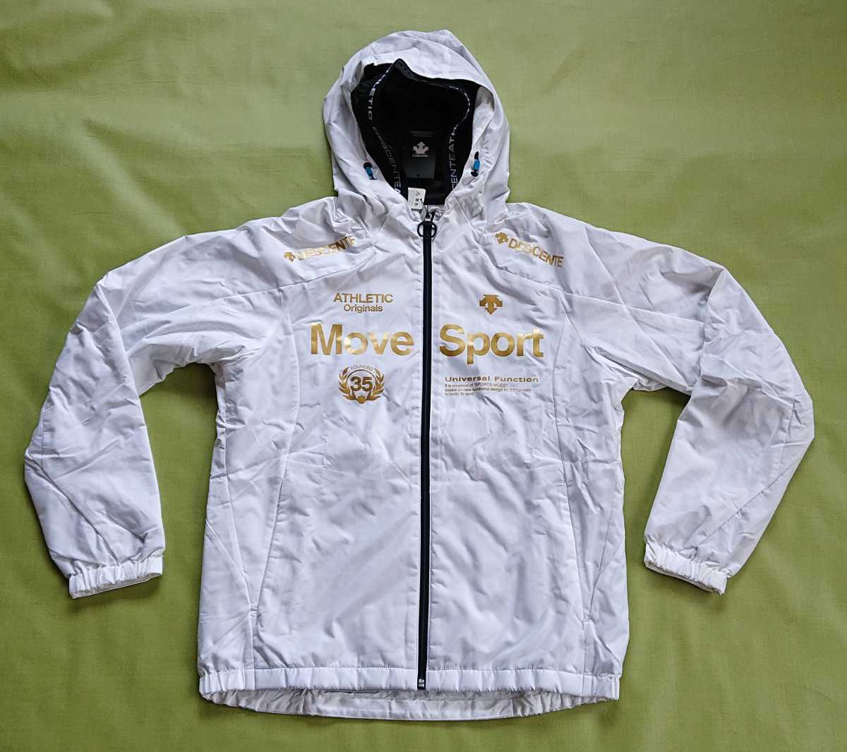 Перемещать Sport Wind Breaker Setup M White ☆ Новый