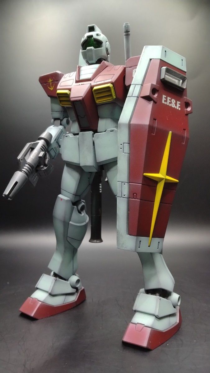 【ジャンク】 機動戦士ガンダム MG ジム Ver.1.0 完成品