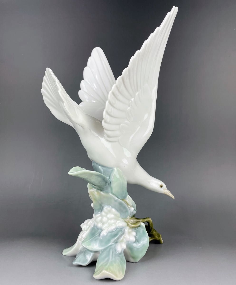 美品】LLADRO リヤドロ キジバト 鳩 ハト フィギュリン リアドロ 美品】LLADRO リヤドロ キジバト 鳩 ハト フィギュリン リアドロ
