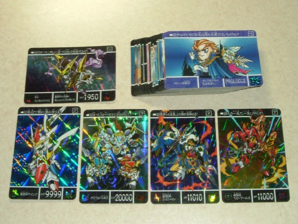 バンダイ カードダス 新 SDガンダム外伝 鎧闘神戦記 Ⅱ Ⅲ 超絶!巨大
