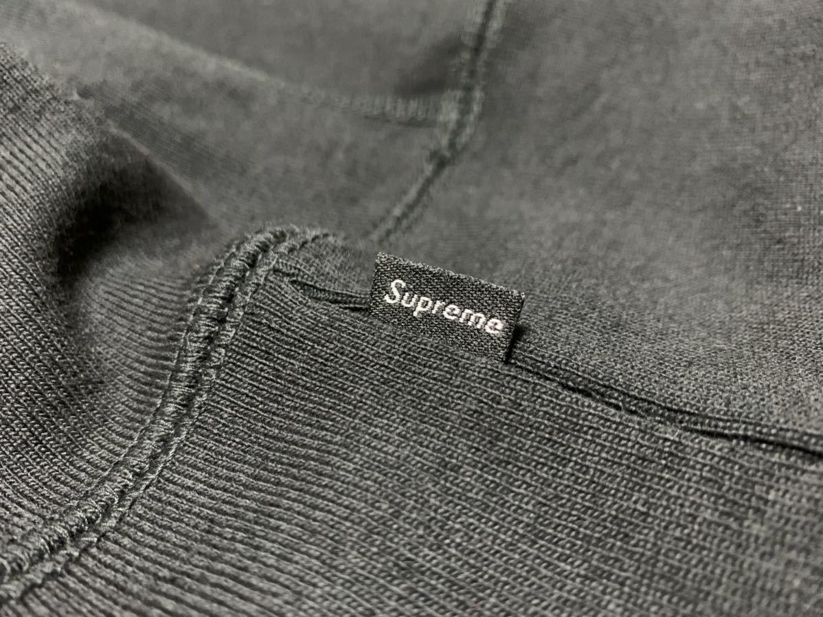 XL Supreme Bandana Box Logo Hooded Sweatshirt Black XLarge 19FW シュプリーム バンダナ  ボックス ロゴ ブラック 黒 パーカー 19AW 中古