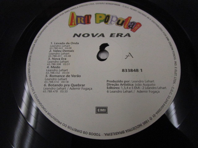 【ブラジル盤LP】ART POPULAR / NOVA ERA_画像3