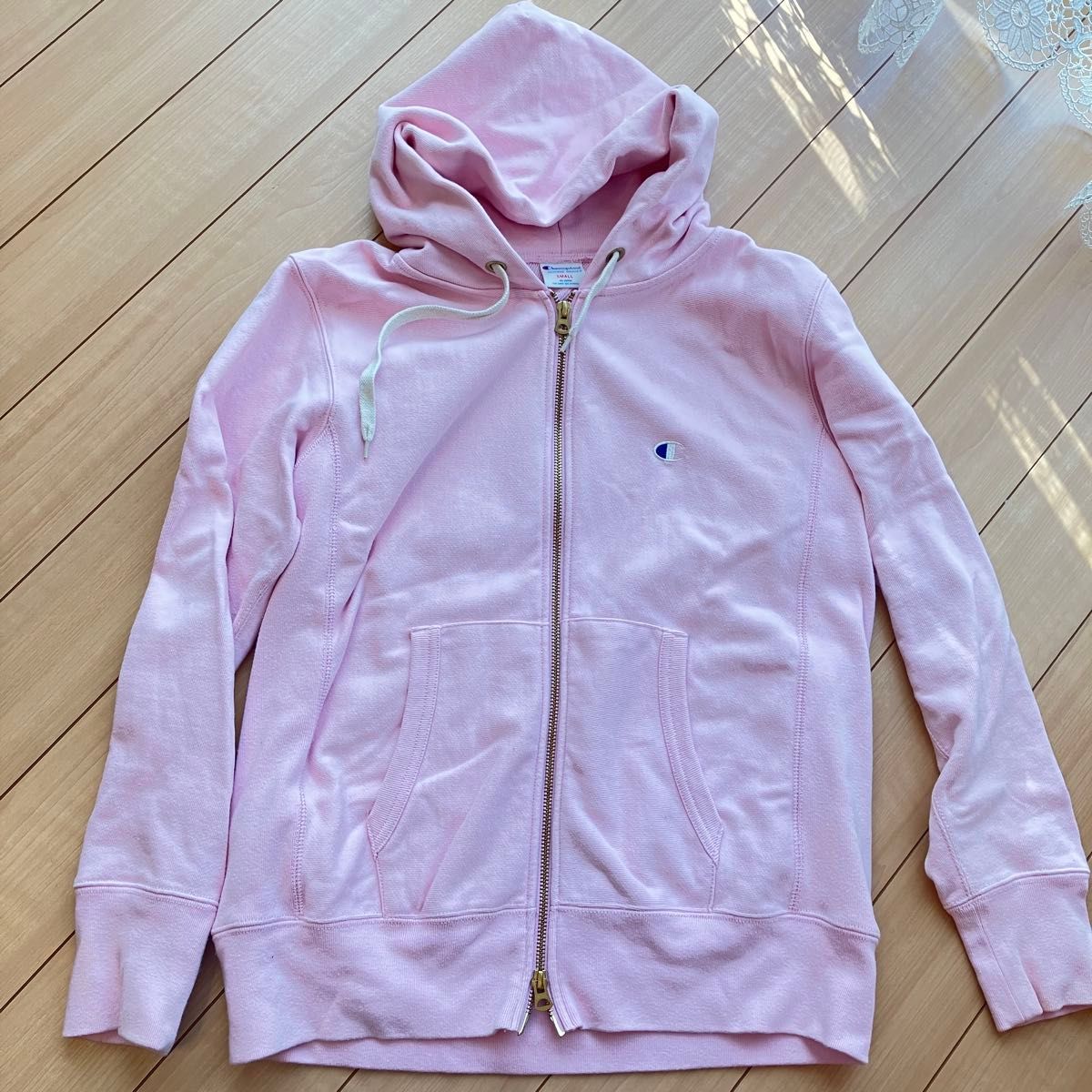 Champion ジップアップパーカー reverse weave Sサイズ