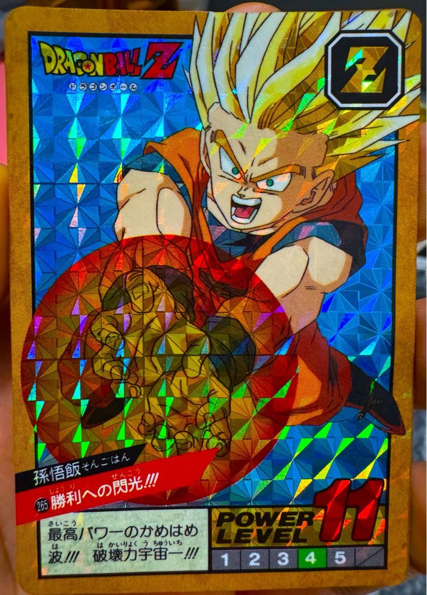 ドラゴンボールZ カードダス スーパーバトル 当時物 孫悟飯 隠れ ドラゴンボールZ カードダス スーパーバトル 当時物 孫悟飯 隠れ