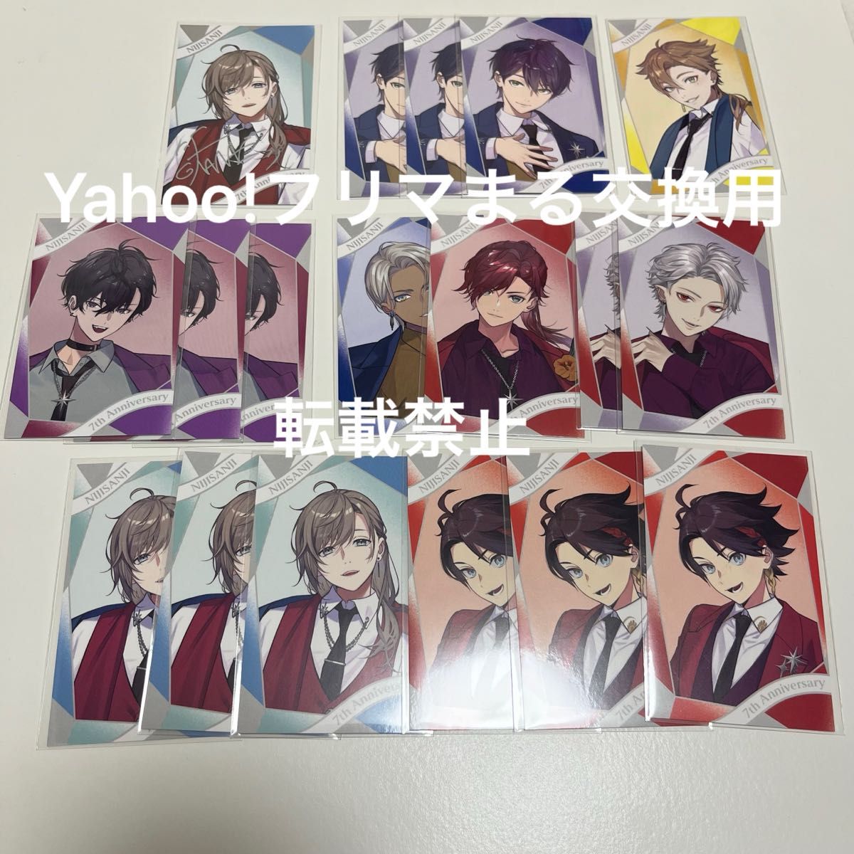 にじさんじ 7th Anniversary store 7周年 チェキ風カード A にじさんじ 7th Anniversary store 7周年 チェキ風カード A
