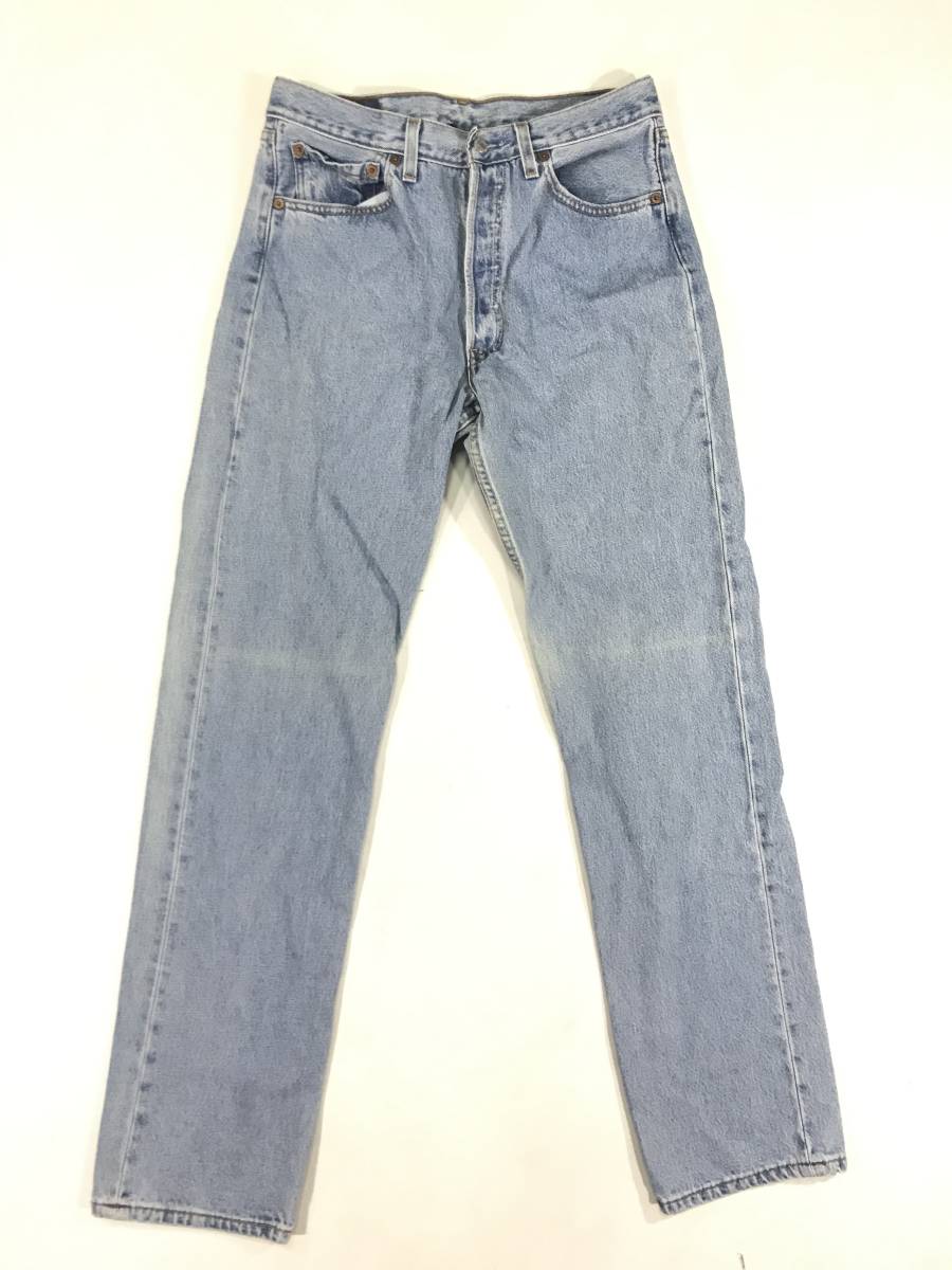 古着 19014 W32 Levi's デニム 501 パンツ ビンテージ vintage 70 80 90 ジーンズ USA リーバイス ヒゲ ダメージ _画像1