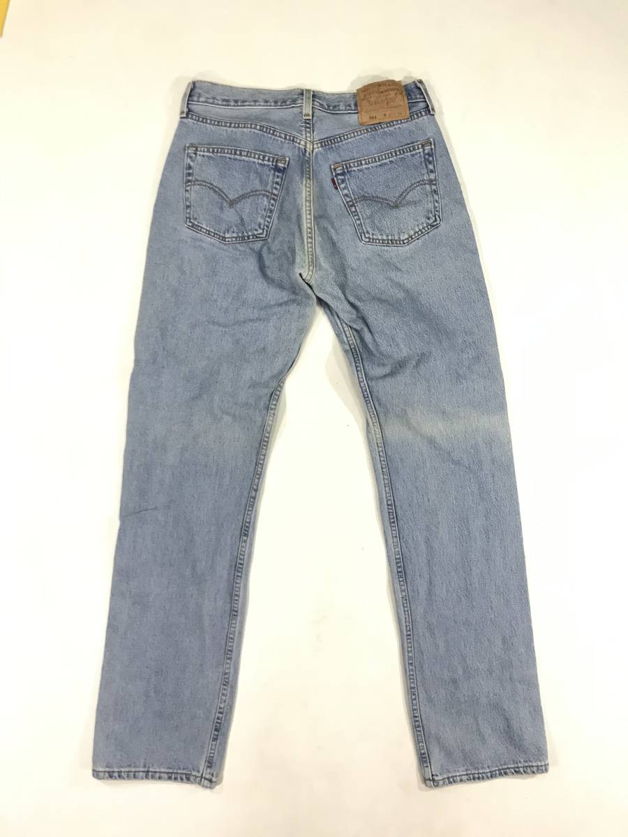 古着 19014 W32 Levi's デニム 501 パンツ ビンテージ vintage 70 80 90 ジーンズ USA リーバイス ヒゲ ダメージ _画像6