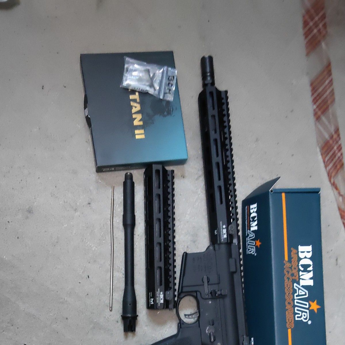 フルカスタムBCM4 MCMR M4 RETRO ARMS SplitGearBox TITANⅡ GATE G5スマートモーター