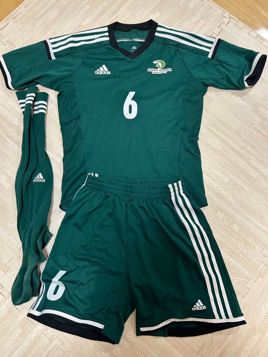 大学サッカーユニフォーム 上下セット アディダス adidas
