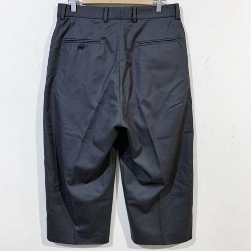 URU ウル 19AW WOOL1TUCKPANTS ウール1タックパンツ スラックス 2 ブラウン 珍しい 1 19aw uru テーラードジャケット
