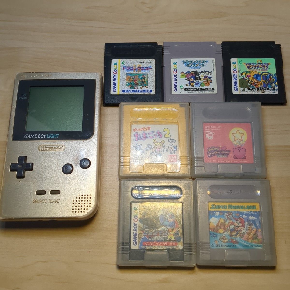 動作確認済】GAME BOY LIGHT ゴールド 本体 - メルカリ