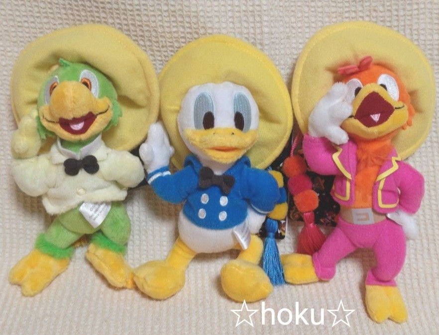 ディズニー三騎士80周年ドナルド ホセ・キャリオカ パンチート ディズニー三騎士80周年ドナルド ホセ・キャリオカ パンチート