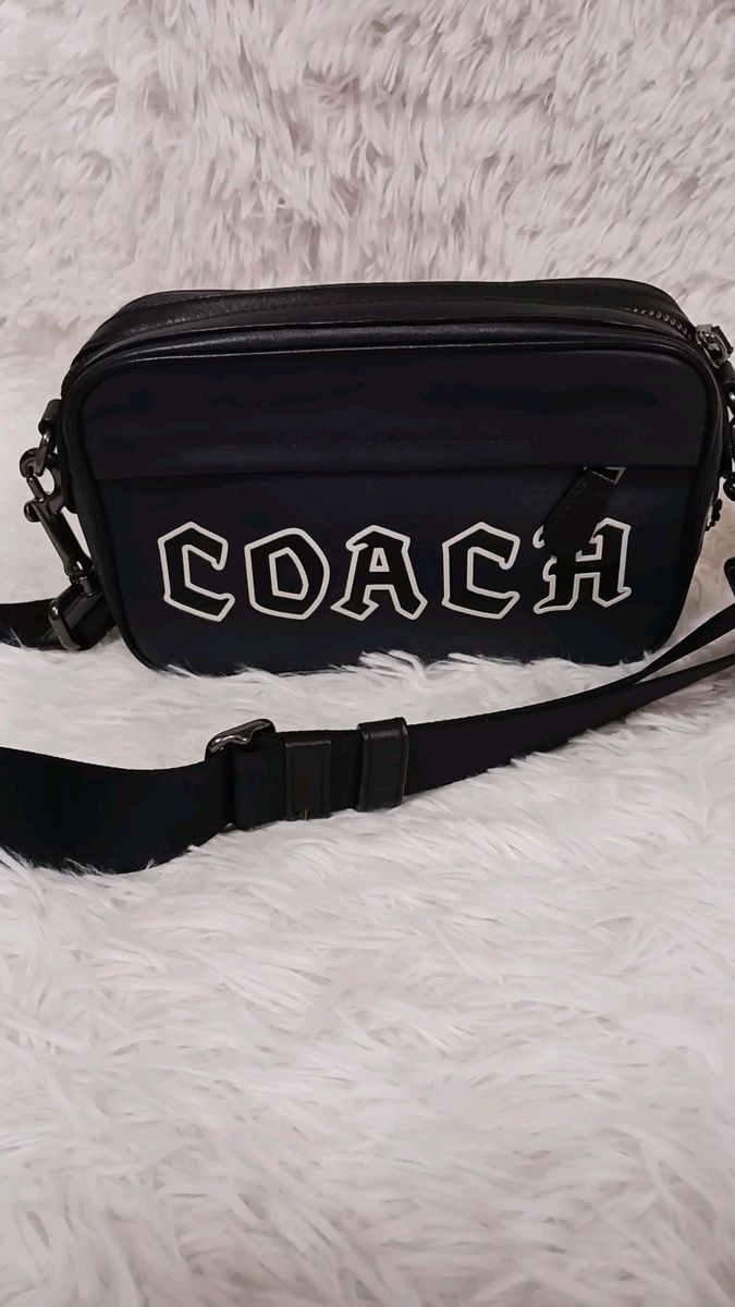 【美品】COACH チャーター グラフィックロゴ ショルダーバッグ F76926