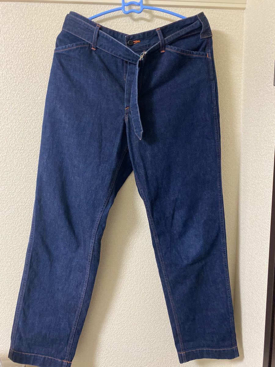 COMOLI (コモリ) BELTED DENIM PT パンツ サイズ 0|Yahoo COMOLI (コモリ) BELTED DENIM PT パンツ サイズ 0|Yahoo