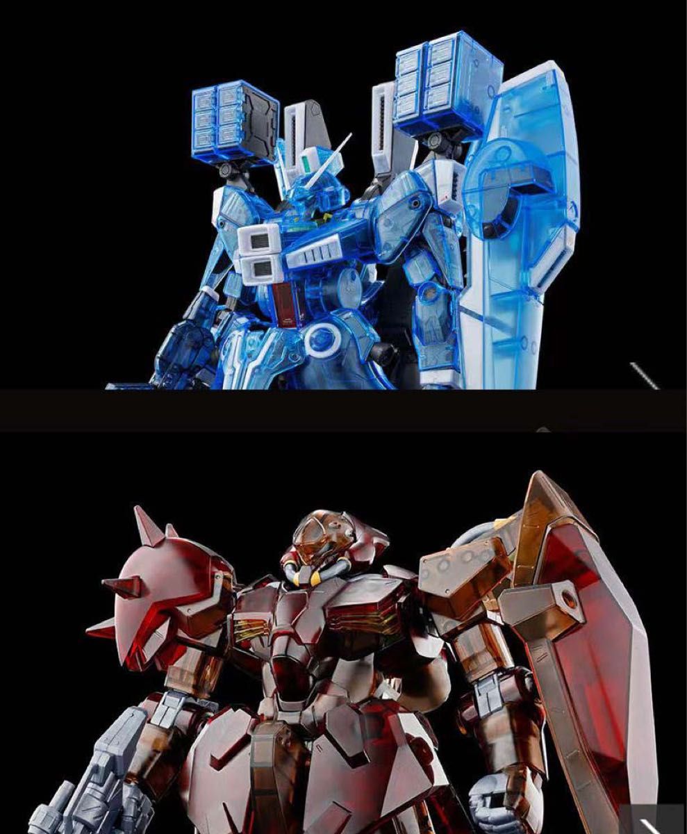 MG ガンダムMk-V クリアカラーHG 1/144 メッサーF01型 [クリア MG ガンダムMk-V クリアカラーHG 1/144 メッサーF01型 [クリア
