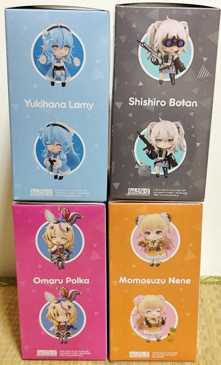 新品未開封 ねんどろいど ホロライブ 5期生 ねぽらぼセット 獅白 新品未開封 ねんどろいど ホロライブ 5期生 ねぽらぼセット 獅白