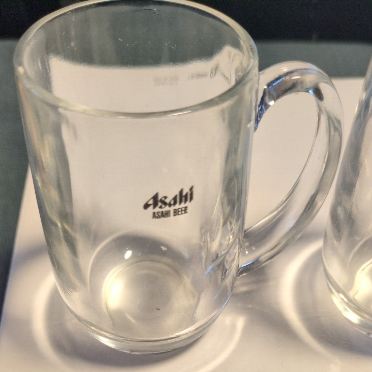 アサヒビール　 希少　極小ビールジョッキ　 中古品　使用感有り　発見　1個追加します　　3個セット