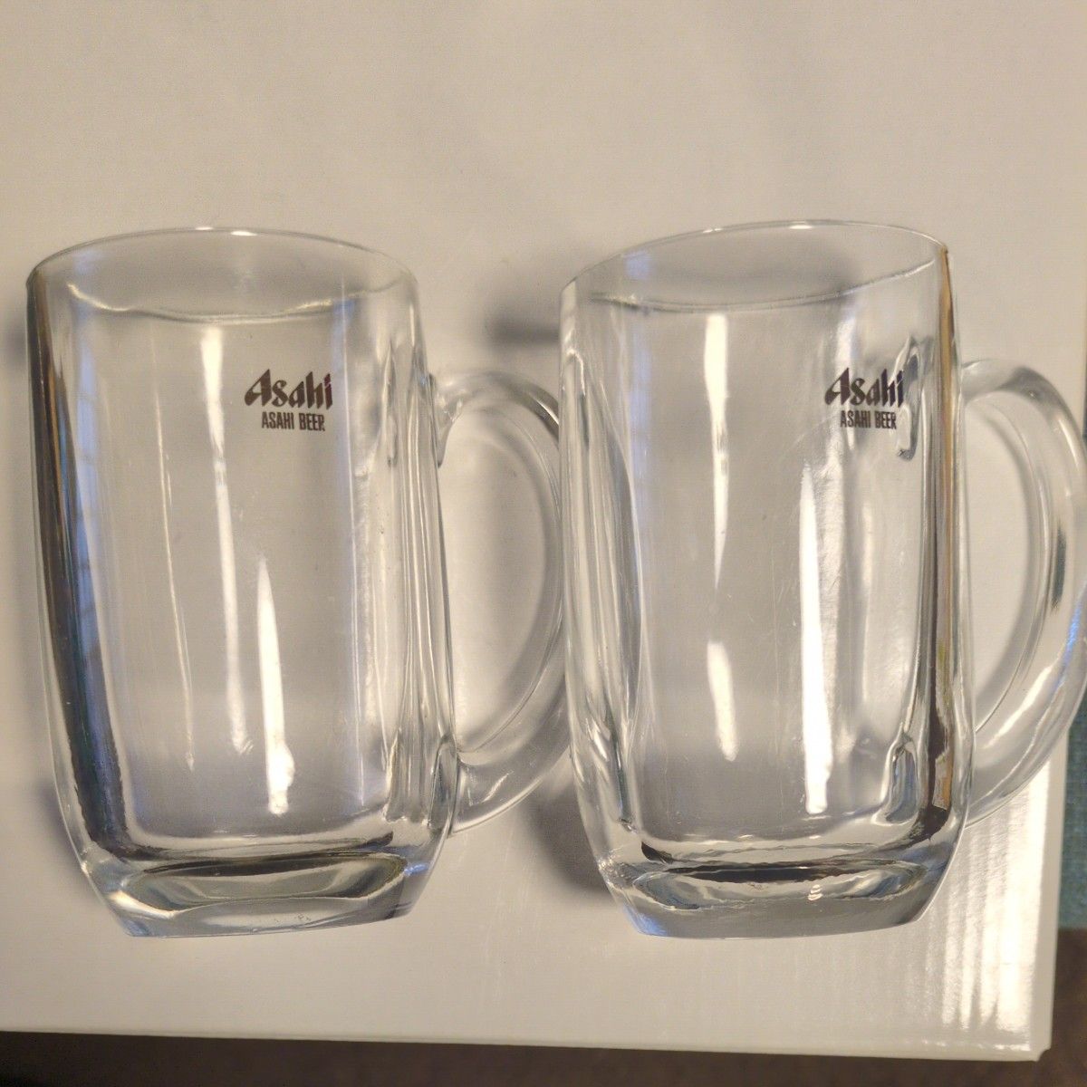 アサヒビール　 希少　極小ビールジョッキ　 中古品　使用感有り　発見　1個追加します　　3個セット