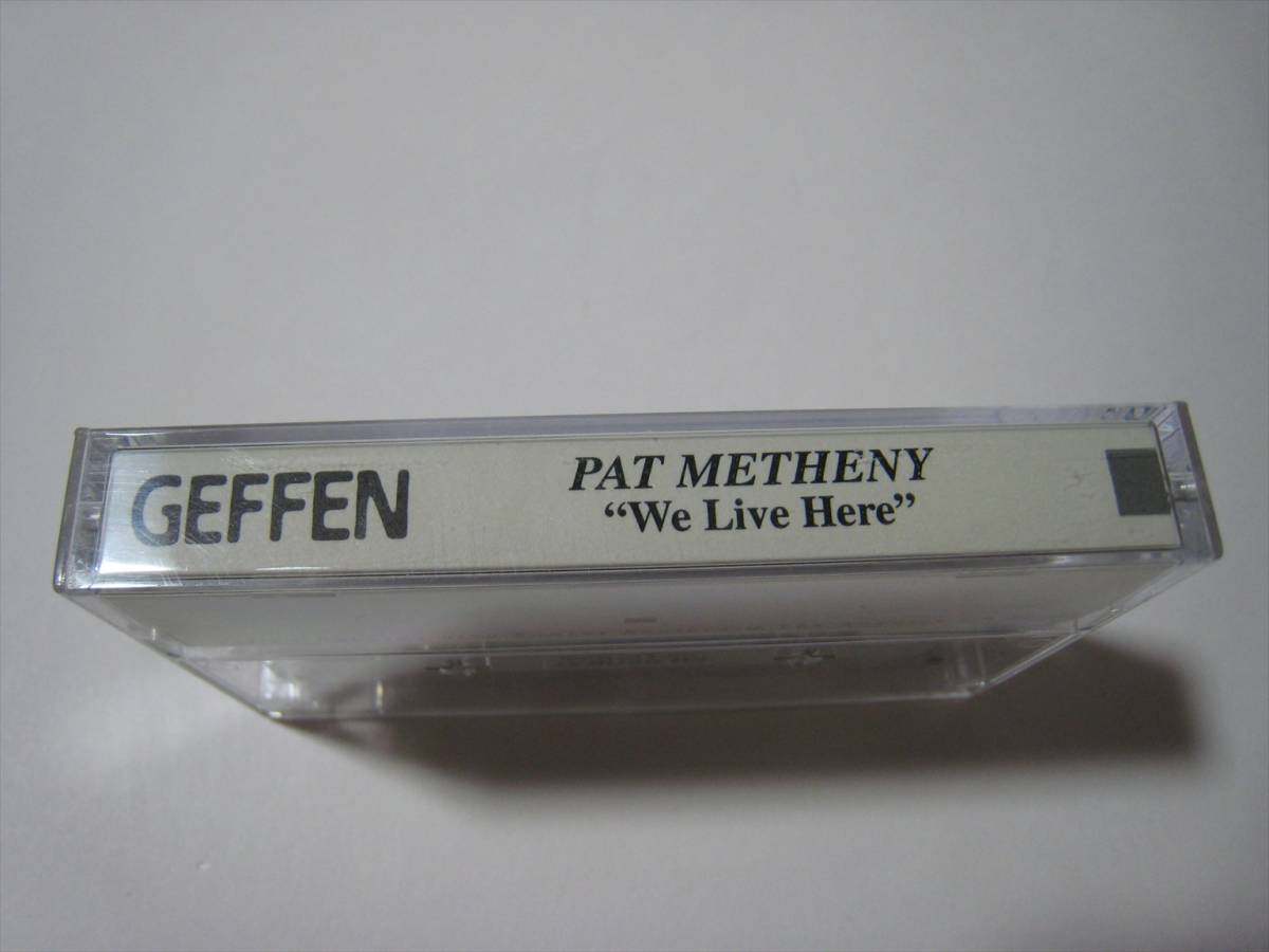 【カセットテープ】 PAT METHENY / ●プロモ● WE LIVE HERE US版 CrO2 パット・メセニー・グループ ウィ・リヴ・ヒア_画像3